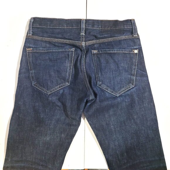 Baldwin Denim The Henley Classic Slim Selvedge Denim Dark Blue Jeans - Size 29 - Picture 5 of 12